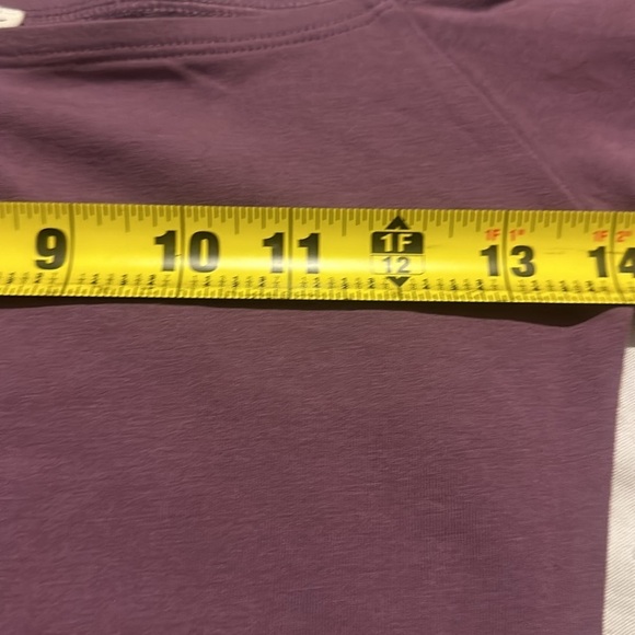 NWT Express one eleven off the shoulder top size small purple - Picture 6 of 9